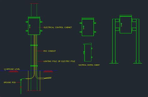 electrical junction box drawings